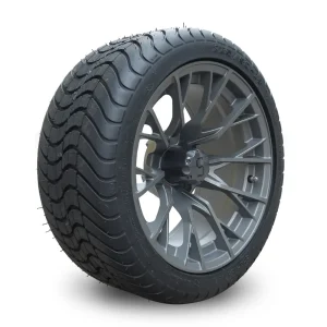 225/30-14" Matte Gunmetal Tyre and Wheel Combo