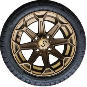 215/35-12 Bronze Tyre and Wheel Combo